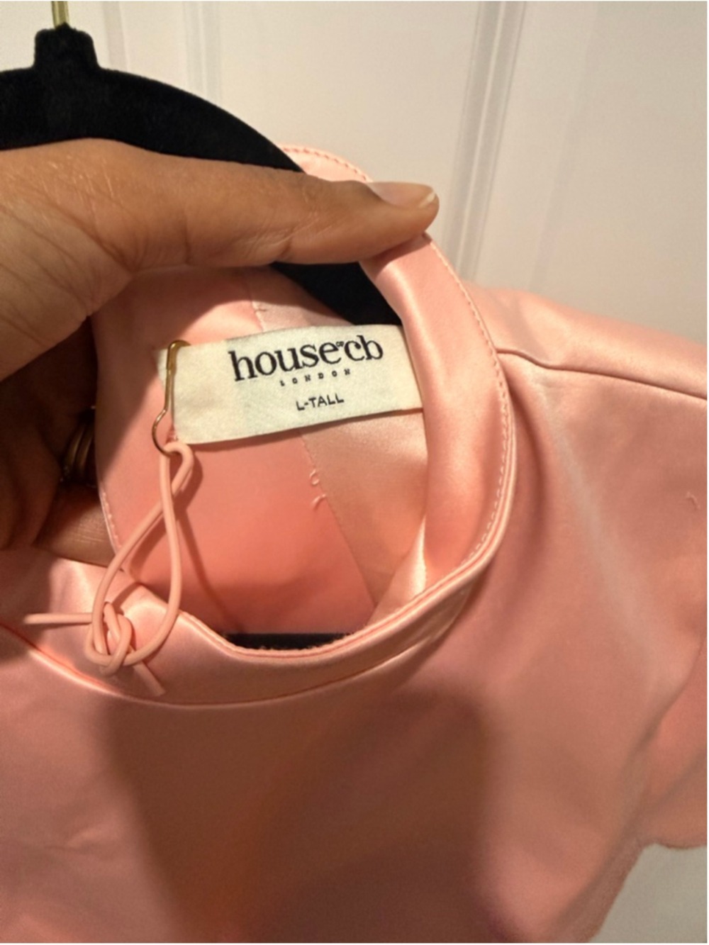 Women's House of CB Pink Backless Mini Dress L - Picture 11 of 16